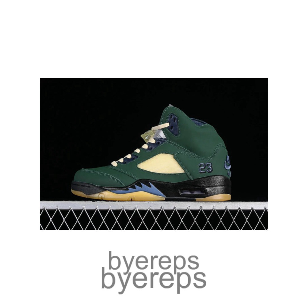 Air Jordan 5 Se Craft Light Orewood Brown Green/Yellow