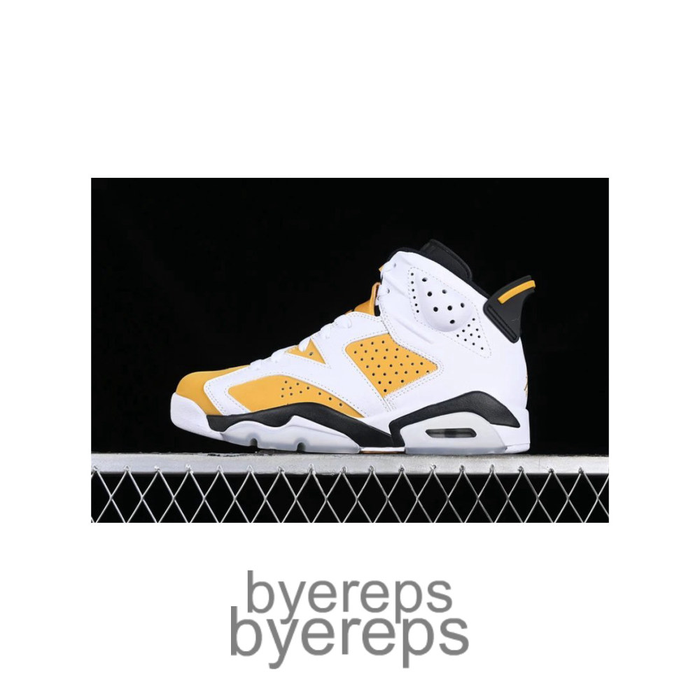 Air Jordan 6 Retro Yellow Ochre White/Back/Yellow