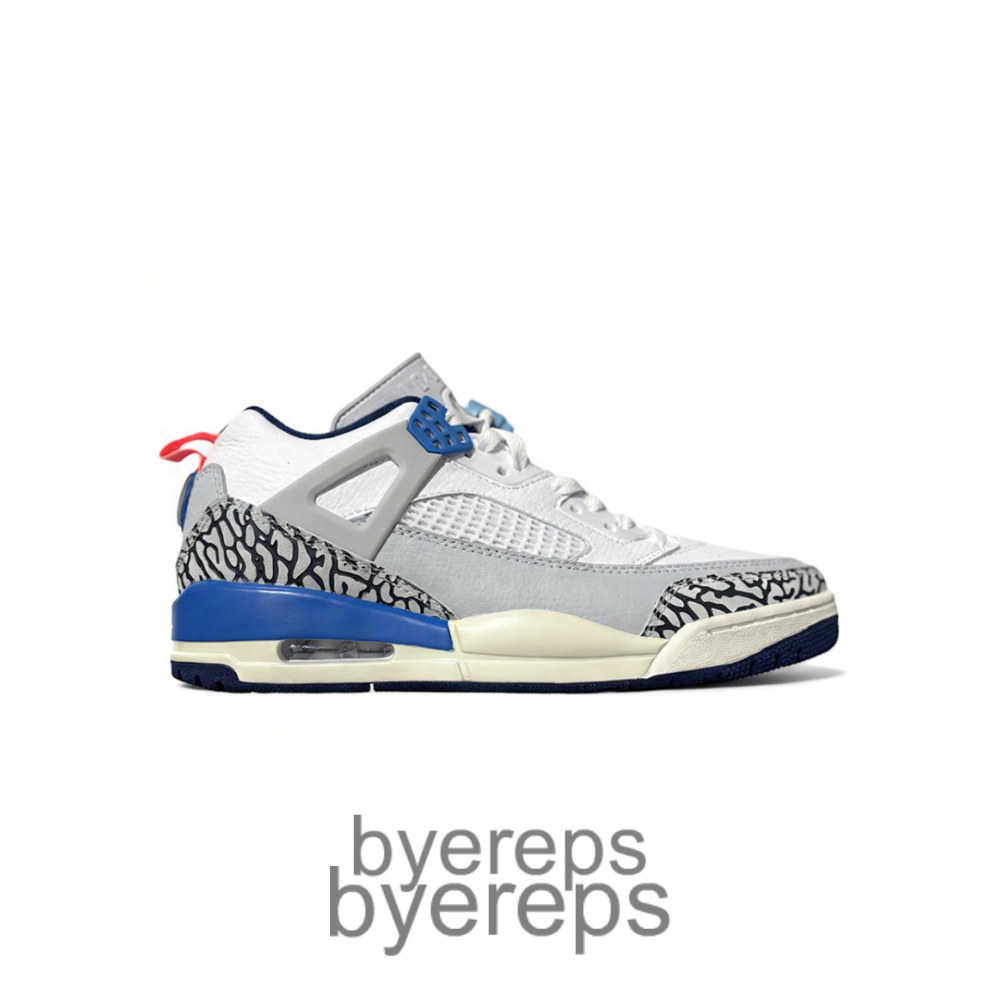 Air Jordan Spizike Low White Blue