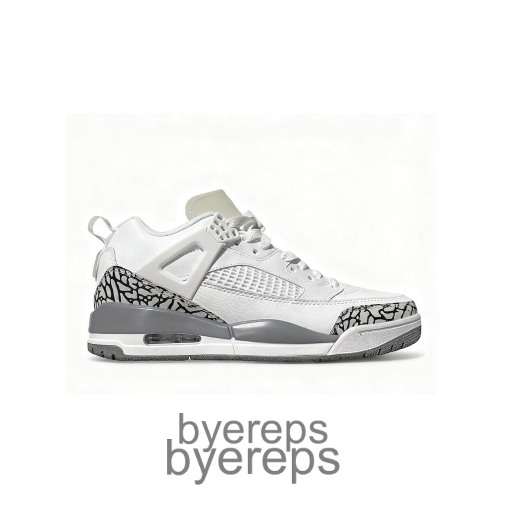 Air Jordan Spizike Low White Cement