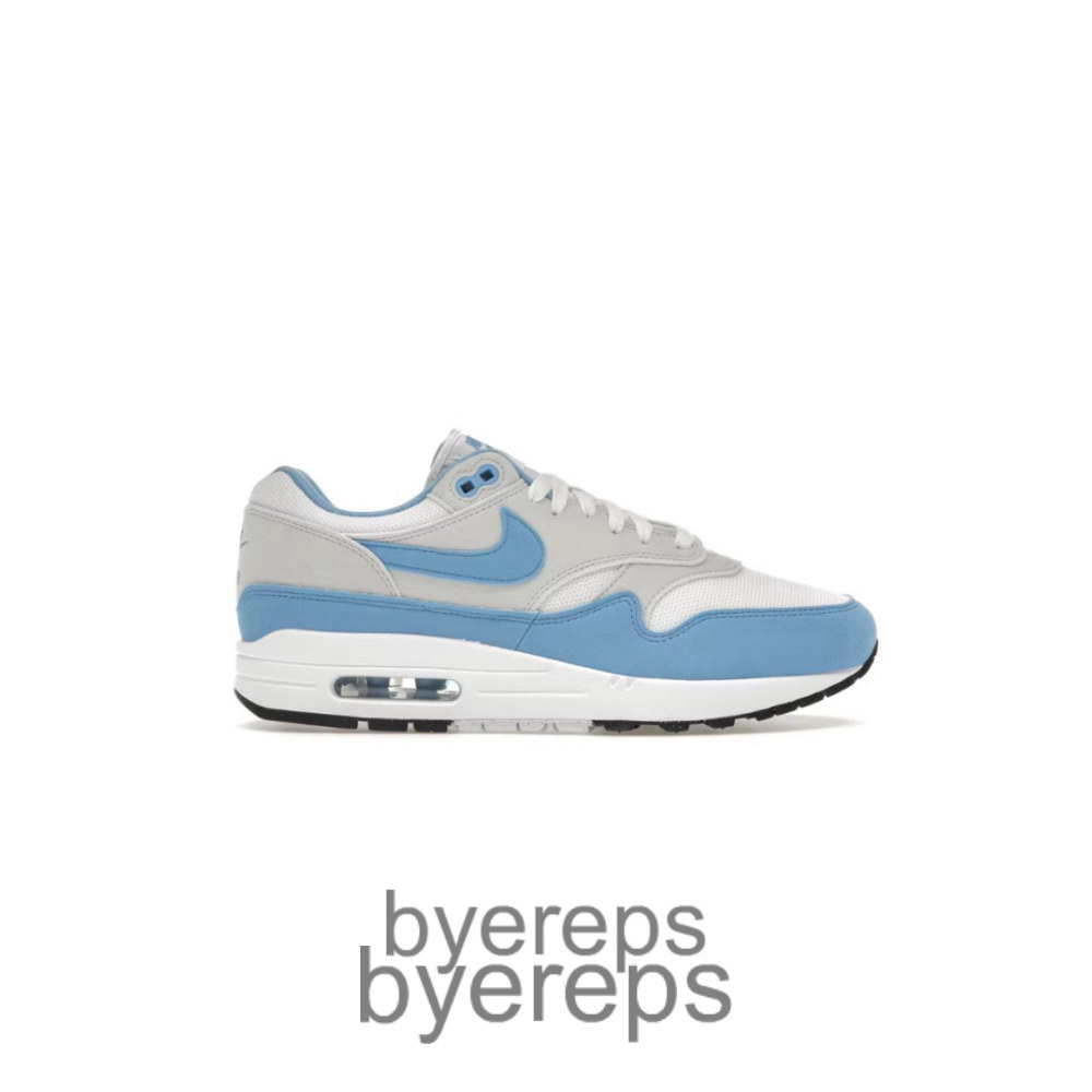 Air Max 1 White University Blue