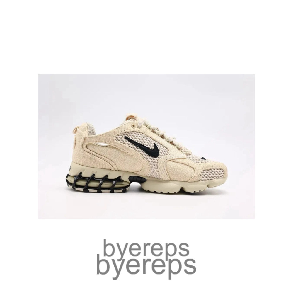 Air Zoom Spiridon Cage 2 Stussy Fossil