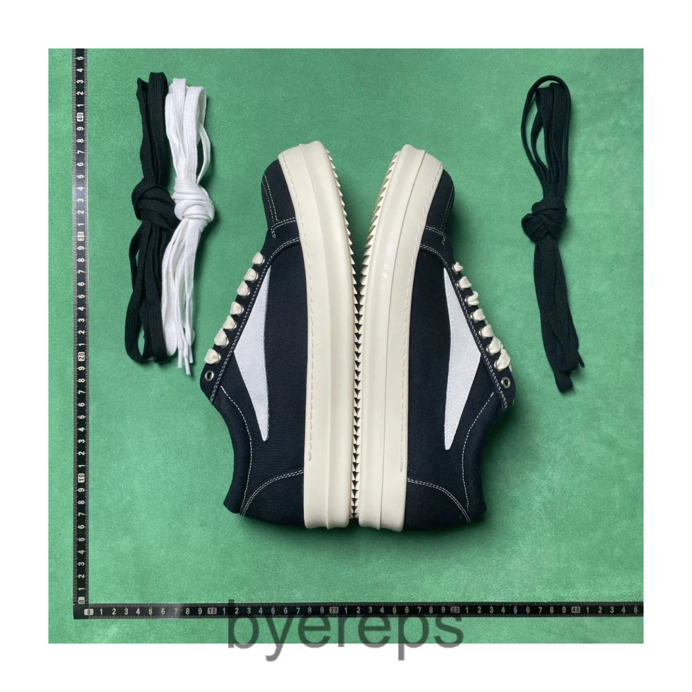 ALL Rick Owens Lows (Ramones, Vans , Leather, Megalace etc)