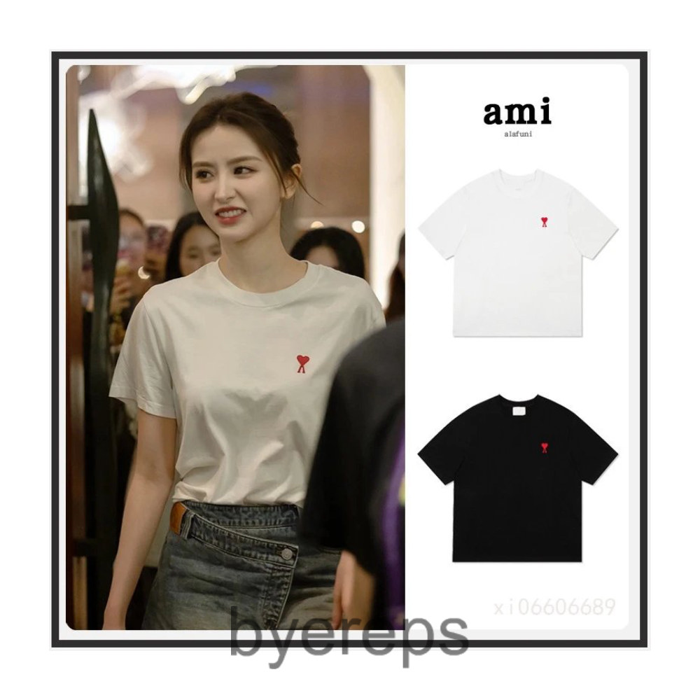 Ami Paris Tees with small logo