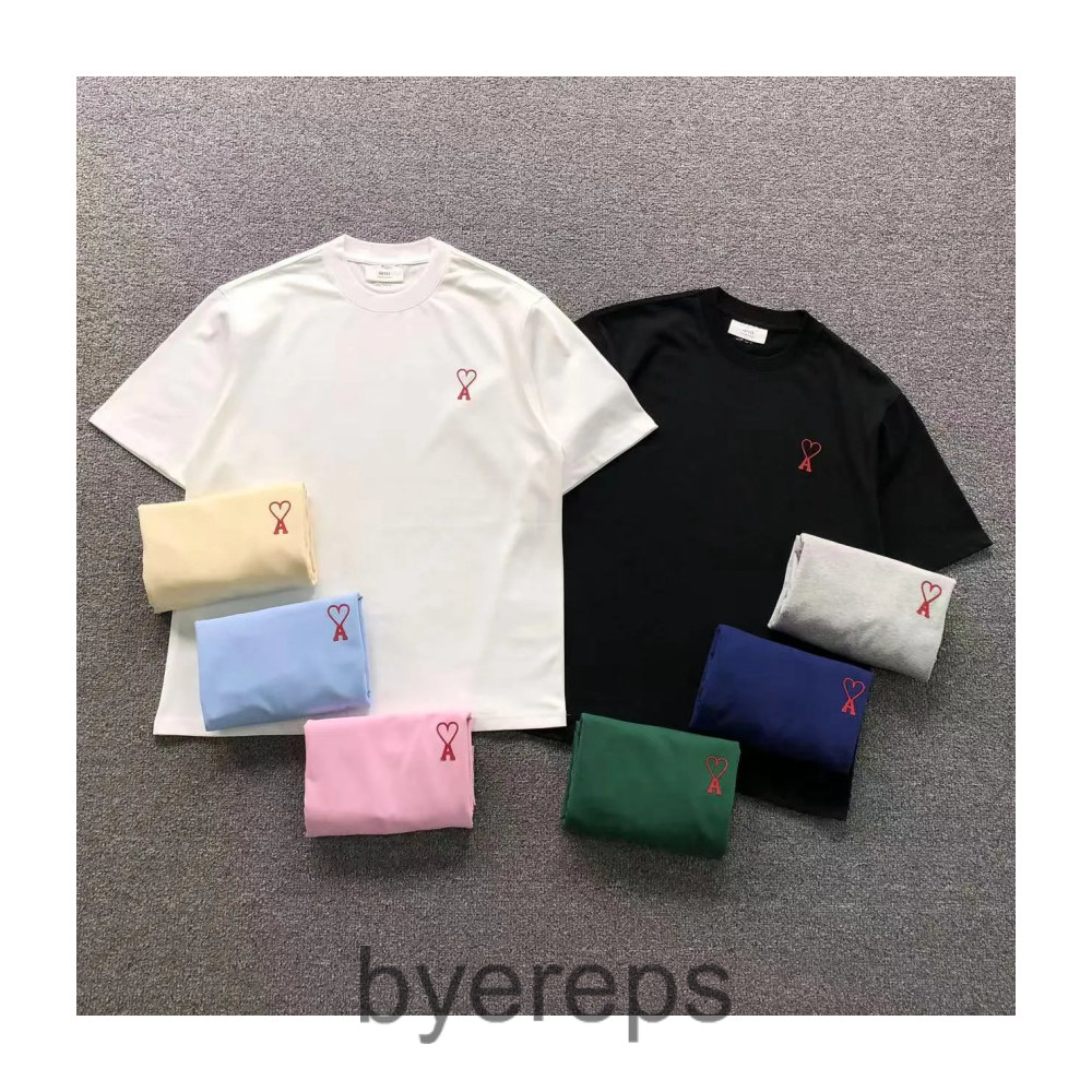 Ami Paris Tees with small logo