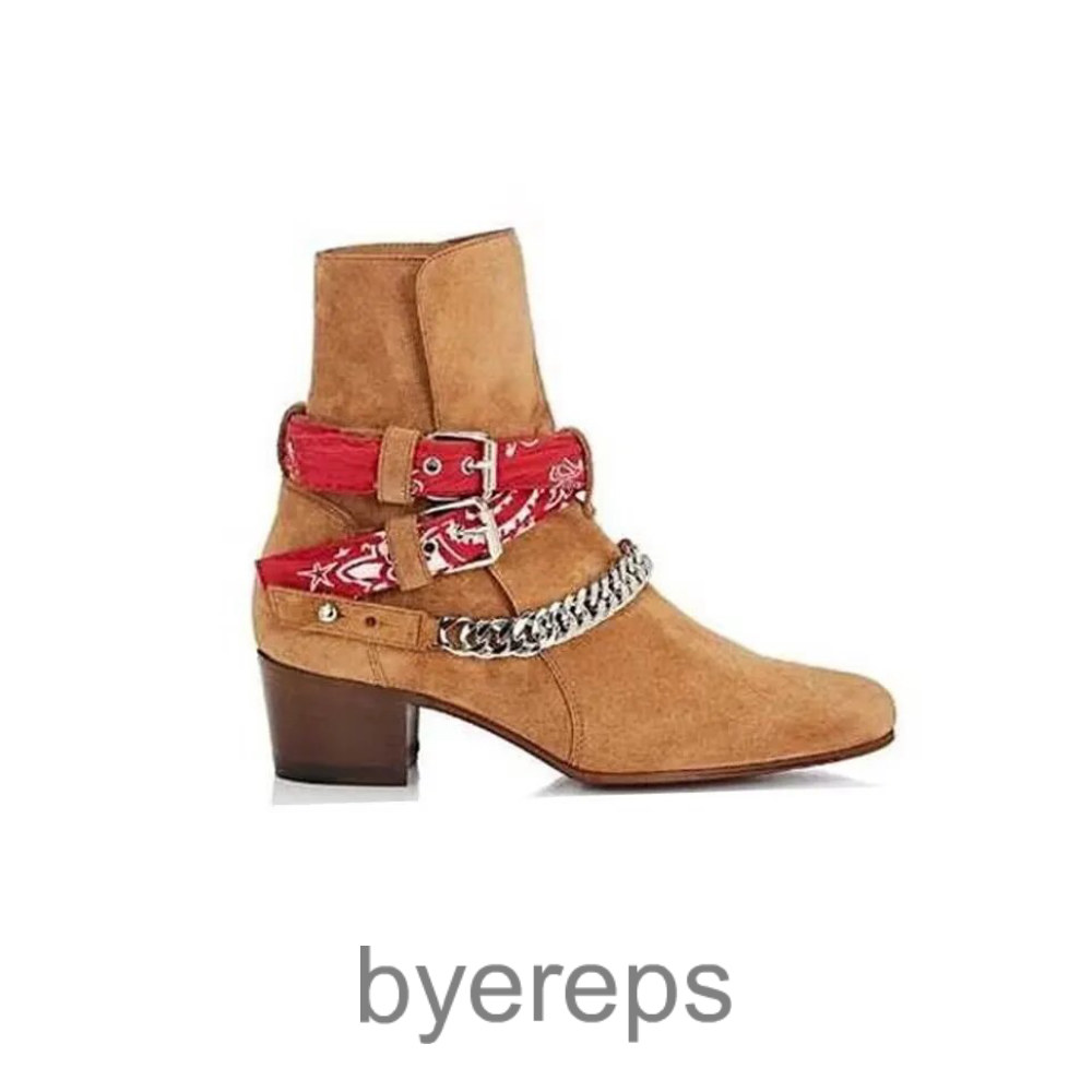 Amiri Bandana Boots — photo 2 of 4