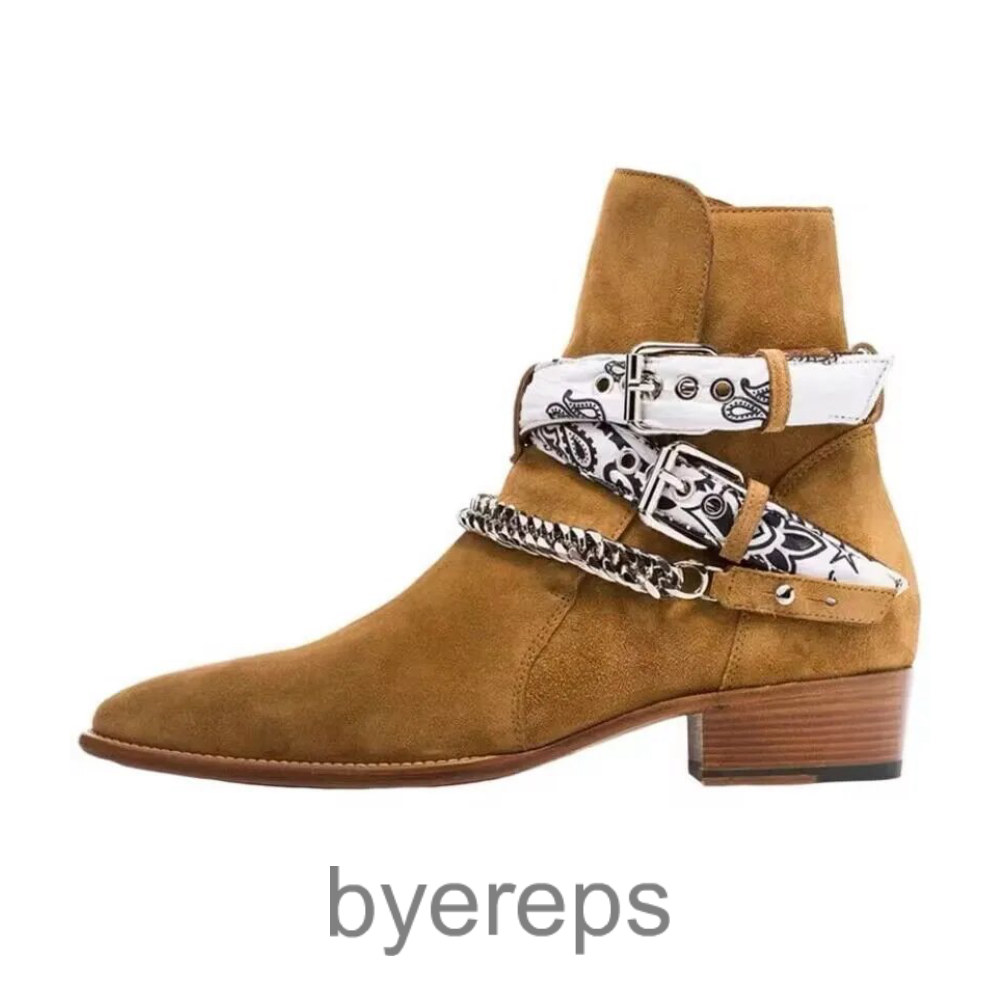 Amiri Bandana Boots — photo 3 of 4