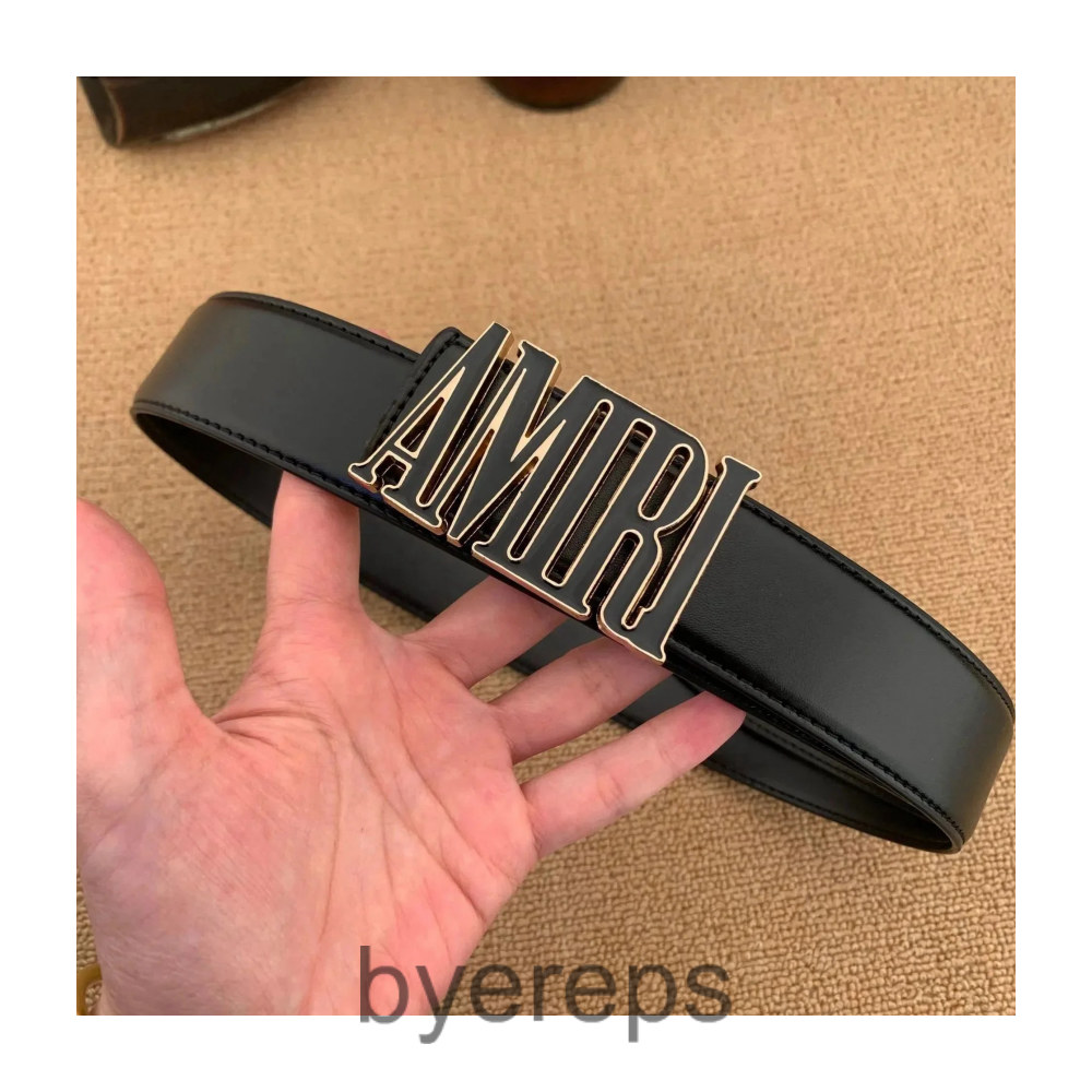 Amiri Letter Belt