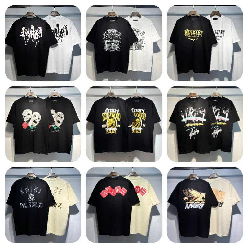 Amiri Multi-Design Logo T-Shirts