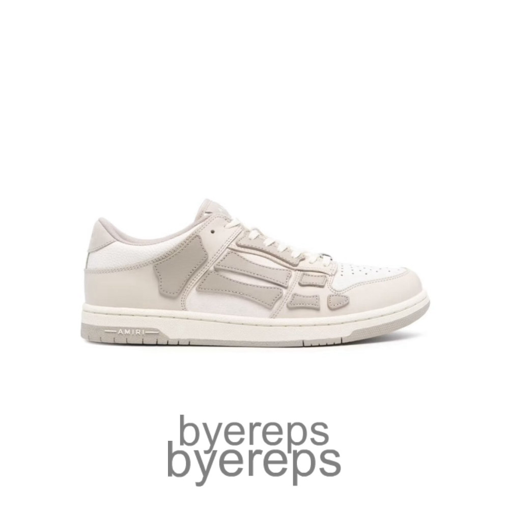 Amiri Skel Low Top Alabaster