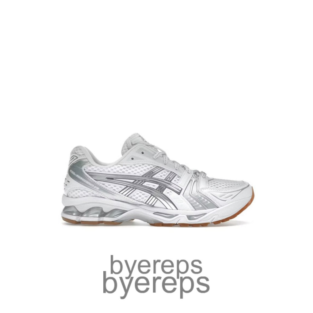 Asics Gel-Kayano 14 A.P.C. White Pure Silver