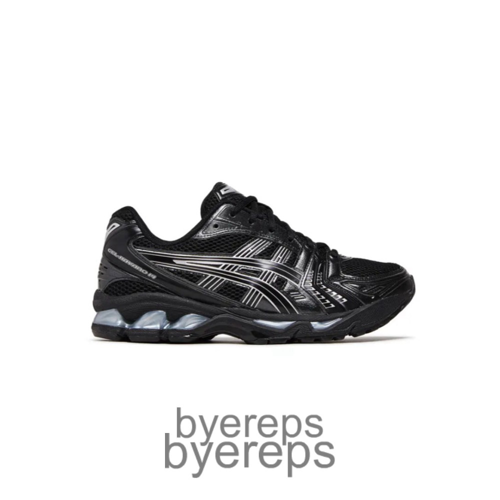Asics Gel-Kayano 14 Black Pure Silver