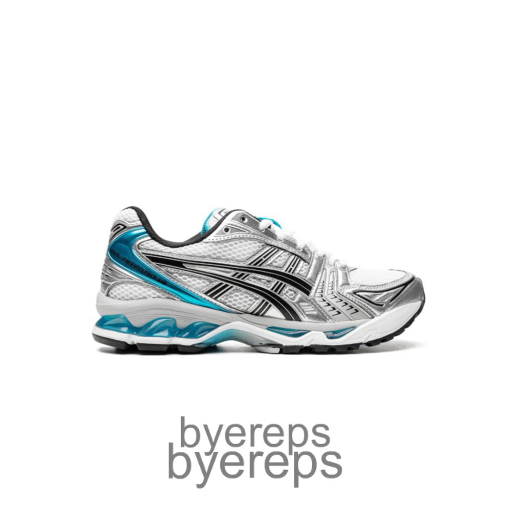 Asics Gel-Kayano 14 White Aizuri Blue