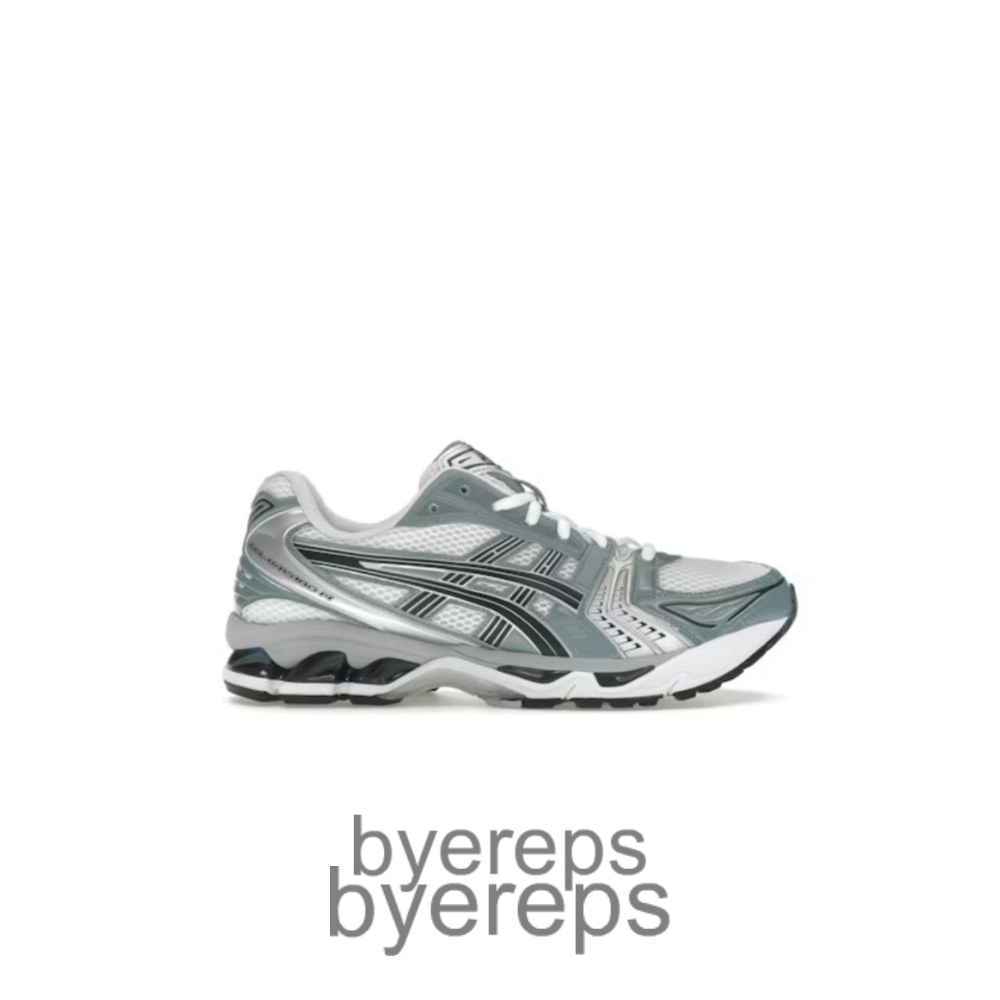 Asics Gel-Kayano 14 White Fjord Grey