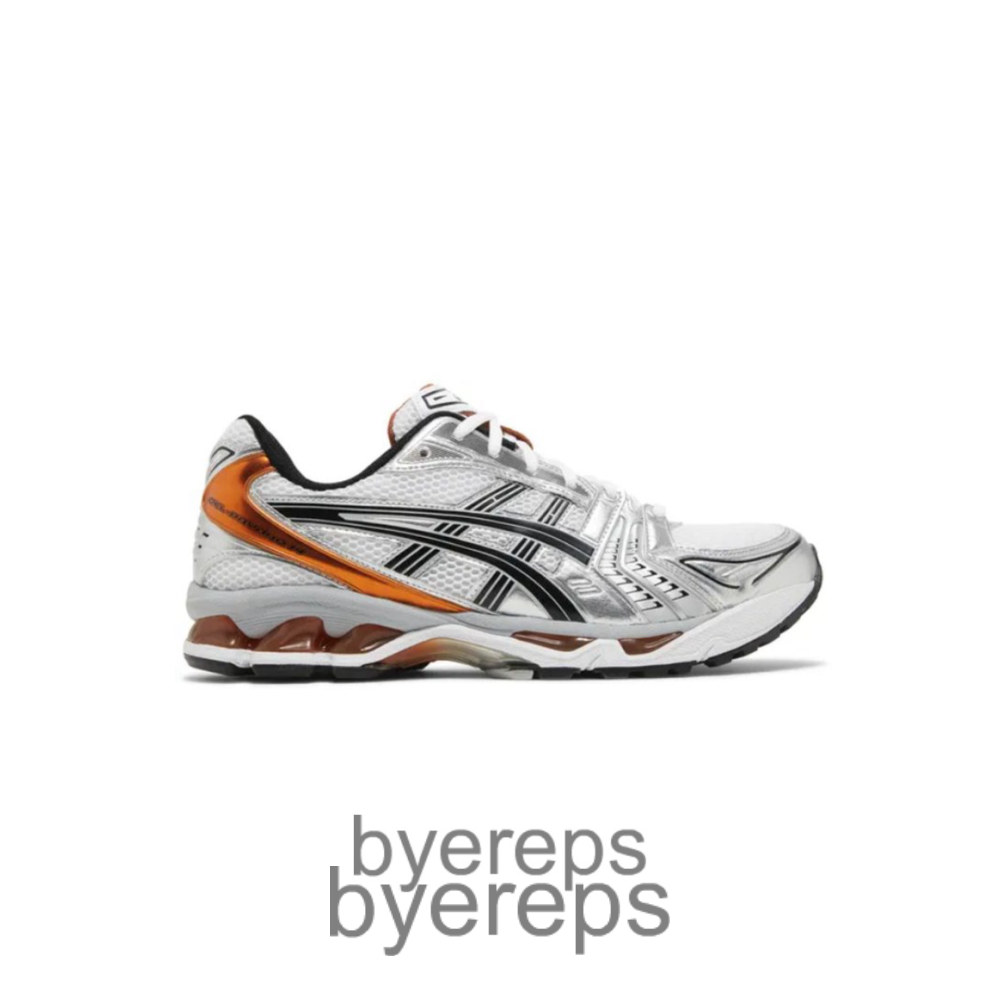 Asics Gel-Kayano 14 White Piquant Orange