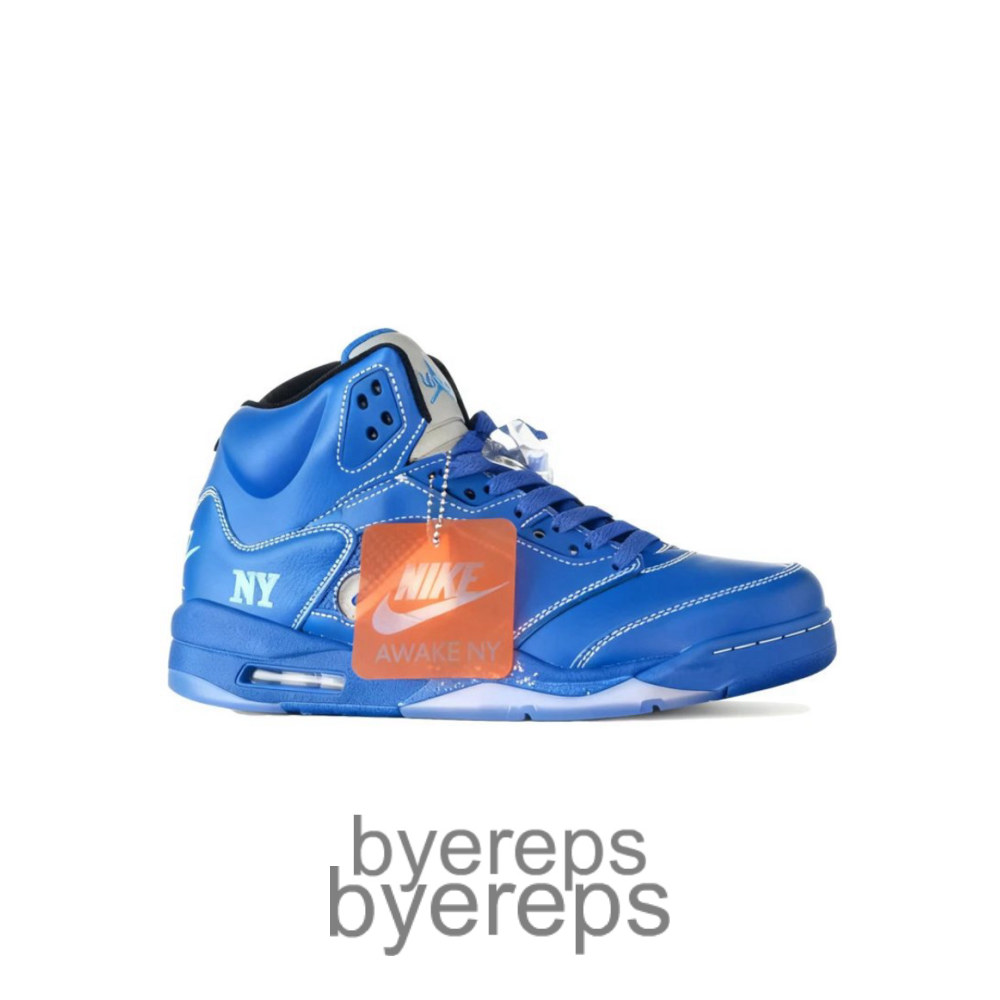 Awake Ny Air Jordan 5 Blue