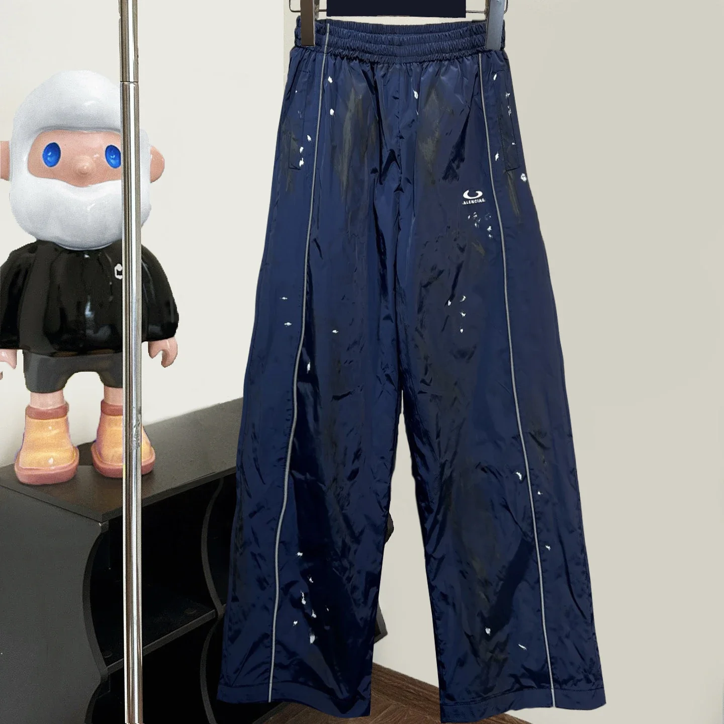 Baggy Embroidered Hip Hop Jeans