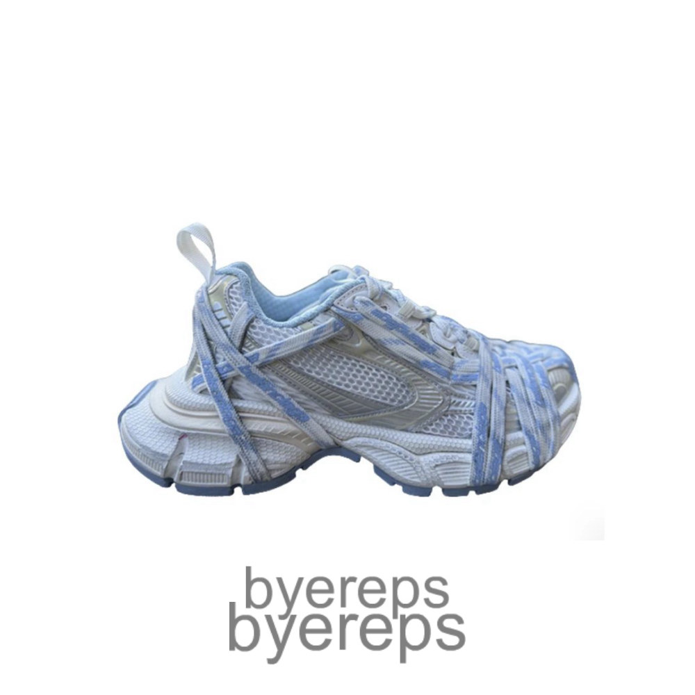 Balenciaga 3xl Extreme Laces White Light Blue