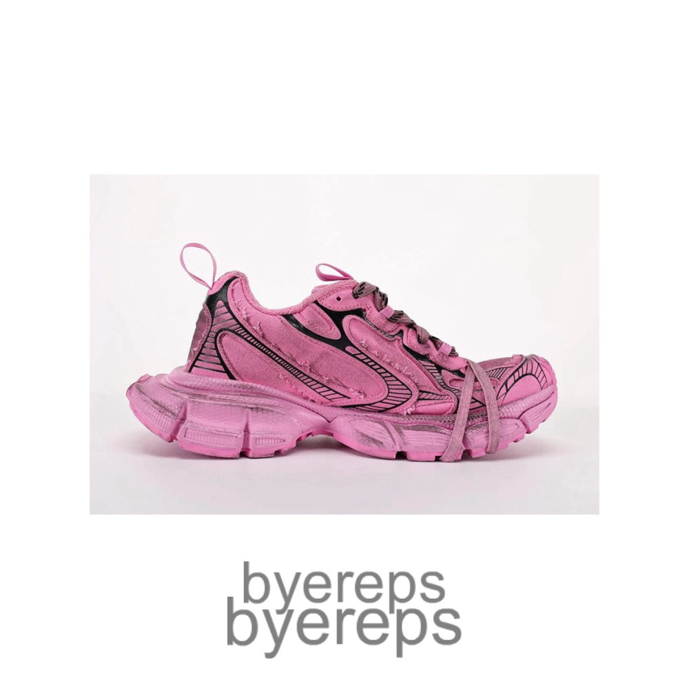 Balenciaga 3xl Pink Destroyed Canvas