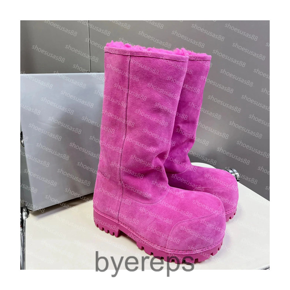 Balenciaga Alaska Fur Boots