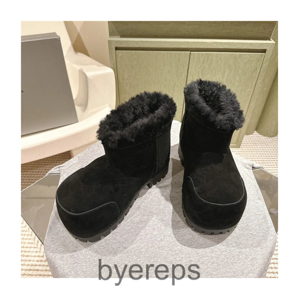 Balenciaga Alaska Fur High Boot (3 colorways)