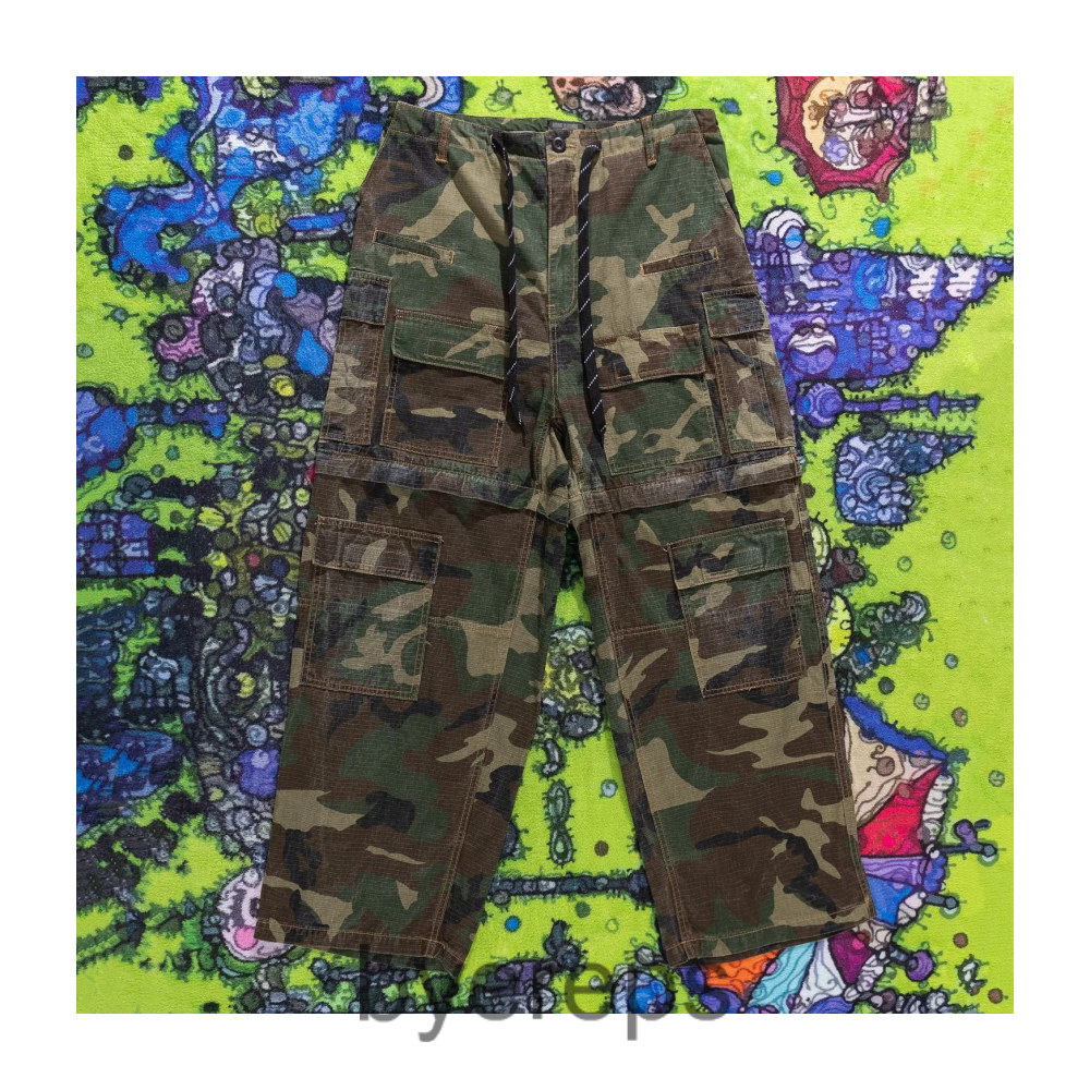 Balenciaga Camo Baggy Cargo Green — photo 3 of 4