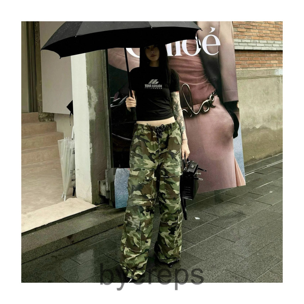 Balenciaga Camo Baggy Cargo Green — photo 4 of 4