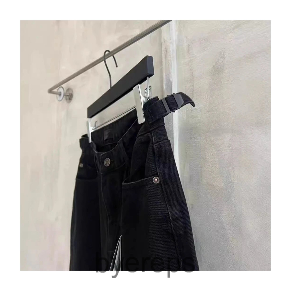 Balenciaga Cut Distressed Jeans (Black) — photo 3 of 4