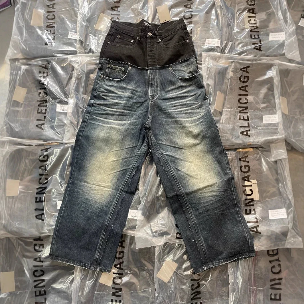 Balenciaga Cut-Up Baggy Pants