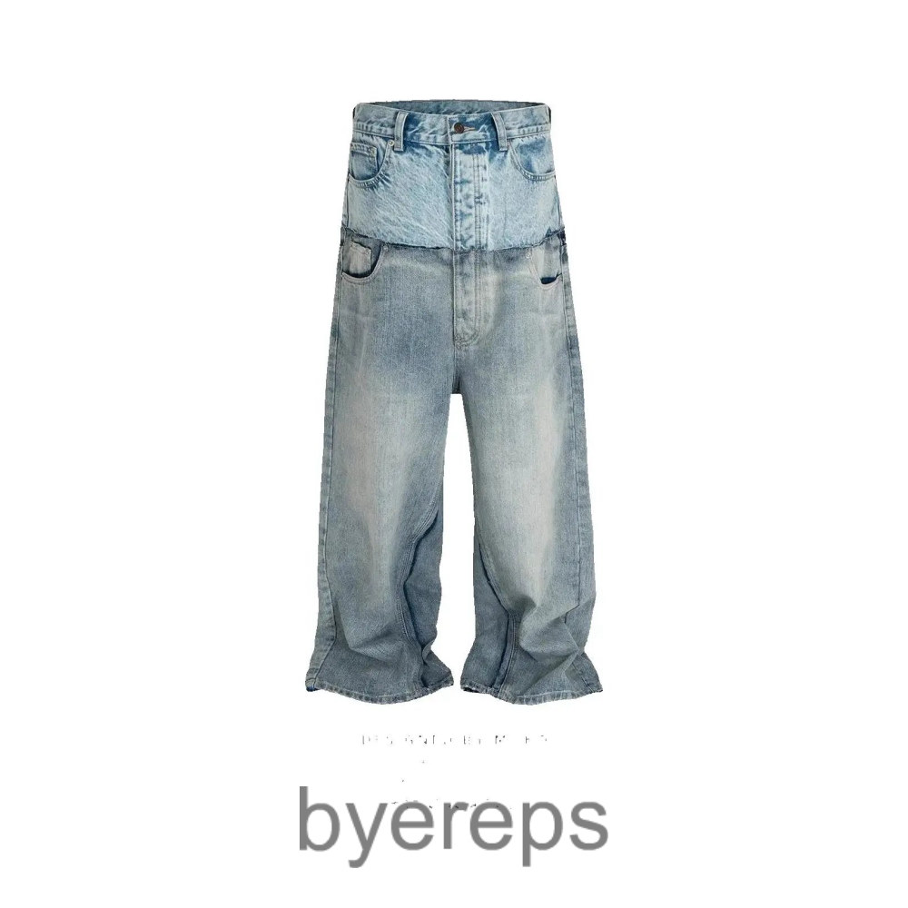 balenciaga cut up jeans