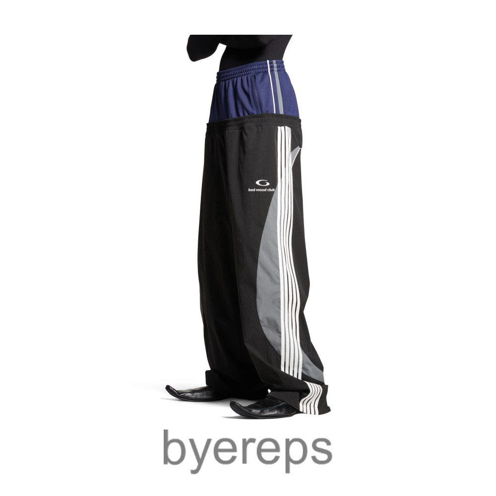 Balenciaga Double Waisted Trackpants