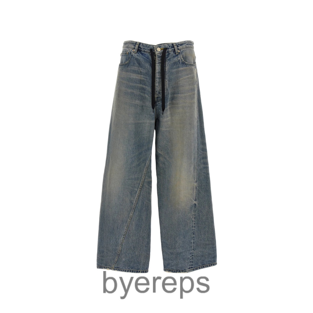 Balenciaga Drawstring Denim