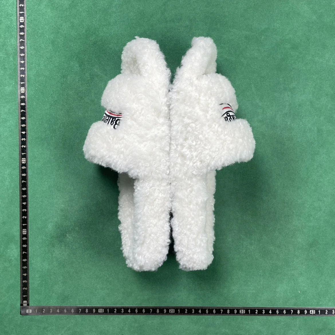 Balenciaga Furry Pool Slide