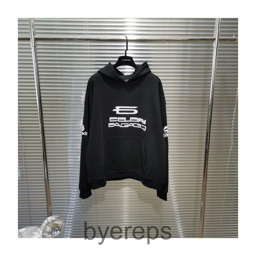 Balenciaga Glitch Logo Hoodie — photo 4 of 4