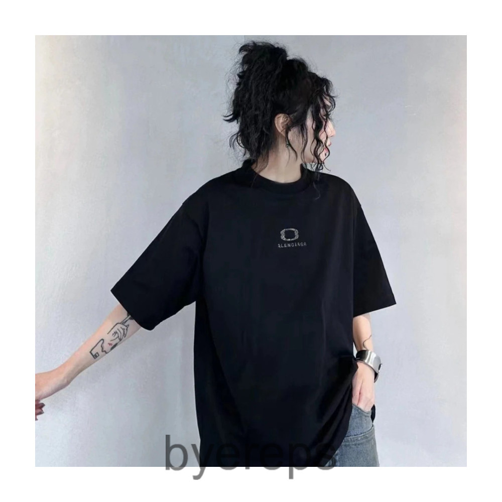 Balenciaga Glitched Logo Shirt