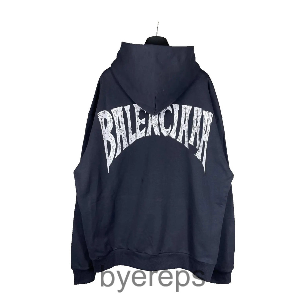 Balenciaga Glitted Logo Hoodie
