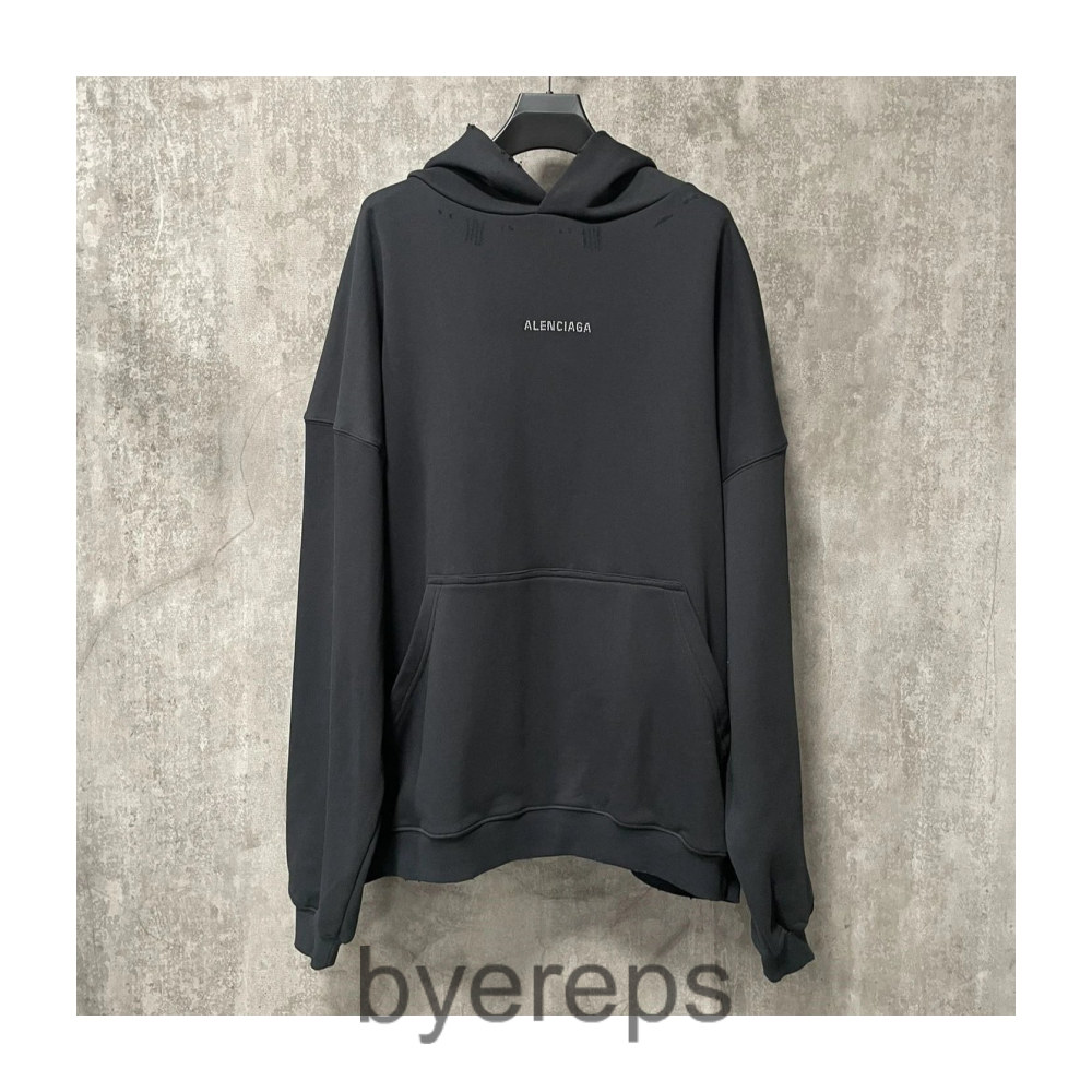 Balenciaga Glitter Logo Hoodie
