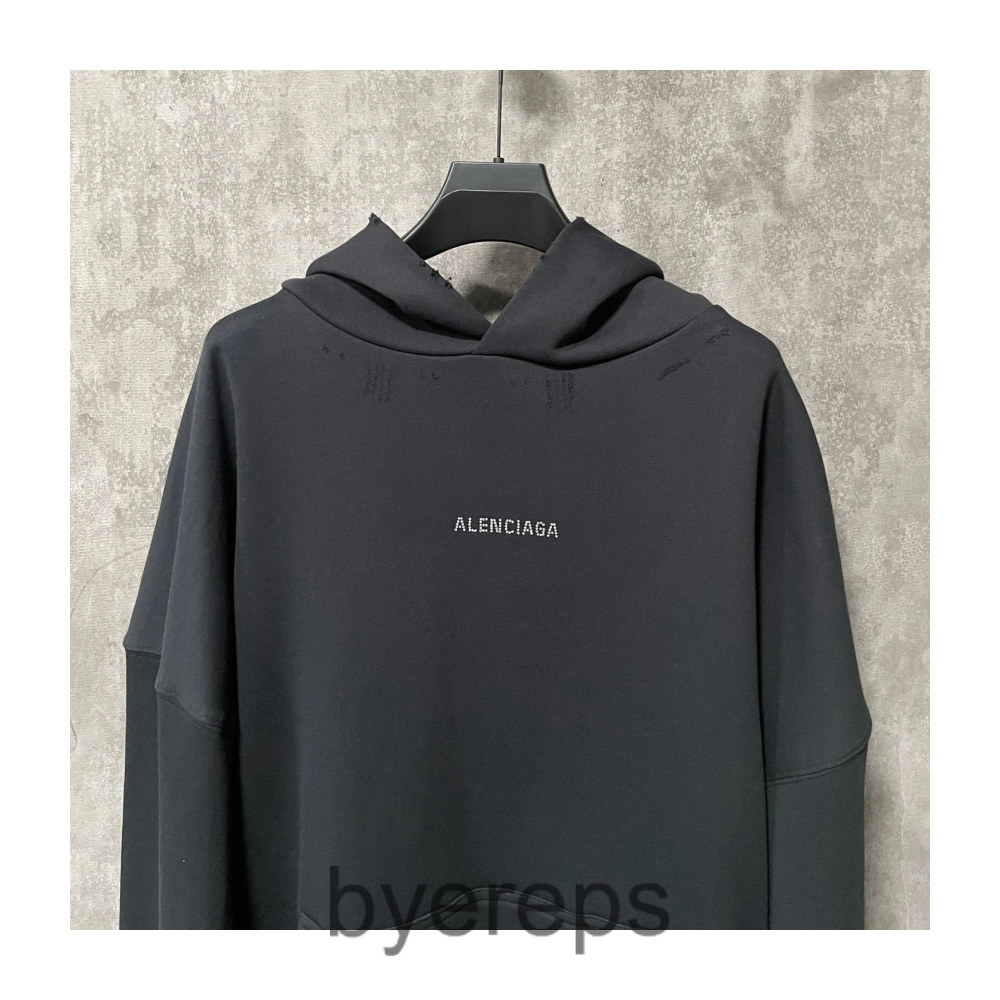 Balenciaga Glitter Logo Hoodie — photo 3 of 4