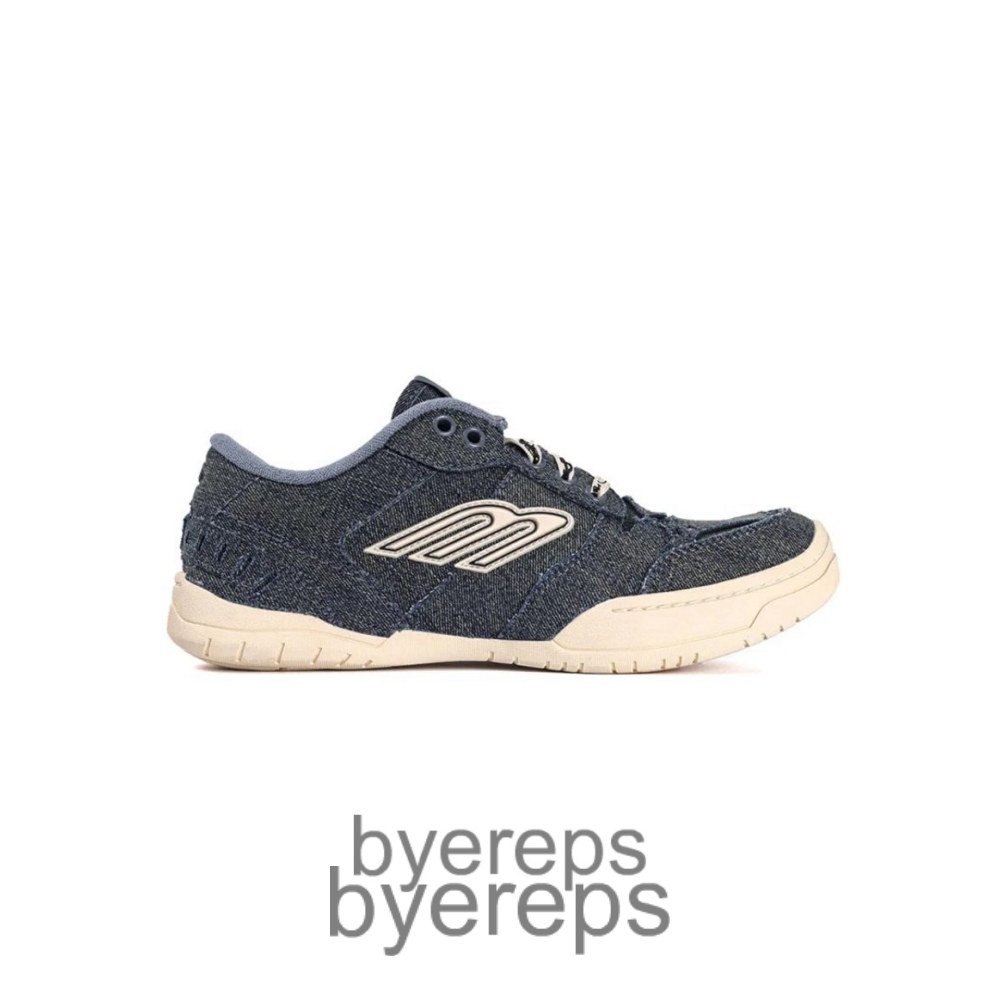 Balenciaga Hamptons Denim Sneakers Blue Off White