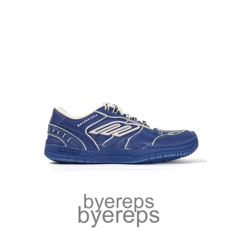 Balenciaga Hamptons Worn-Out Sneaker Navy