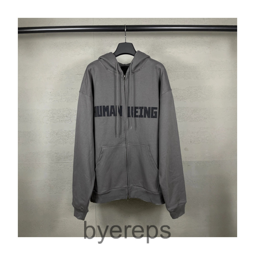 Balenciaga Human Being Zip Up