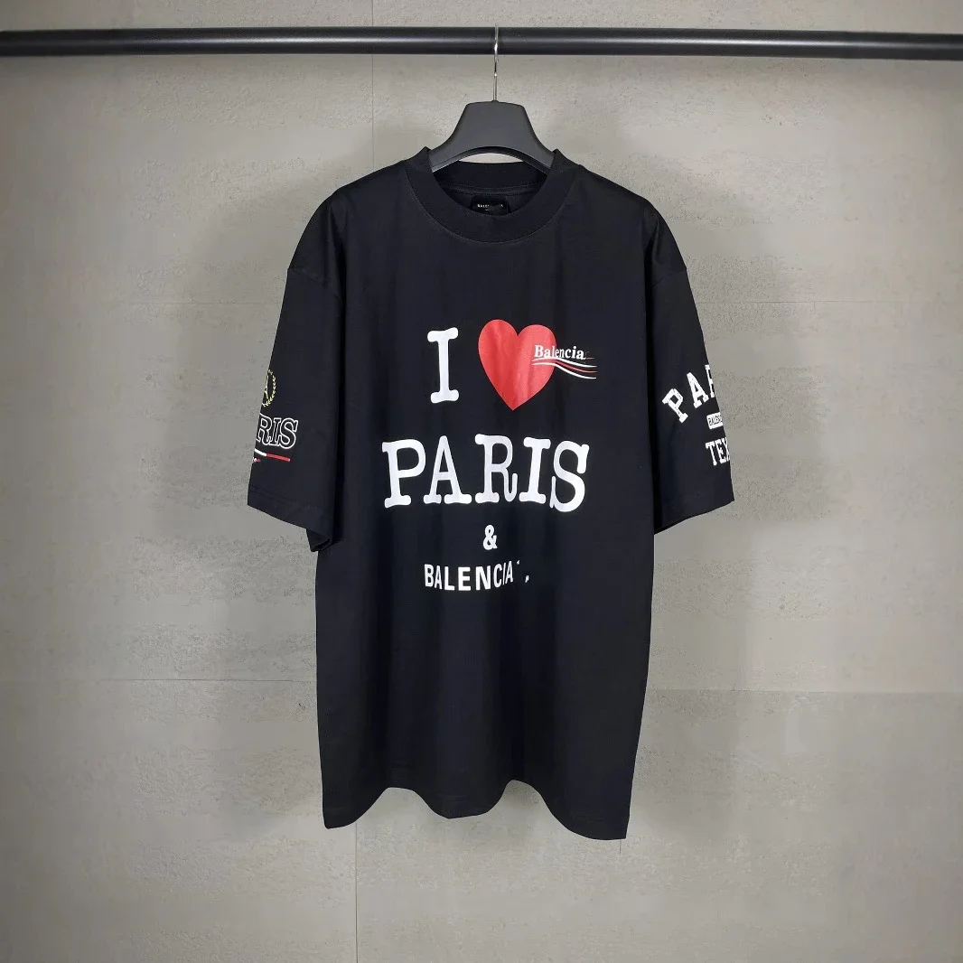 Balenciaga I Love Paris T-Shir