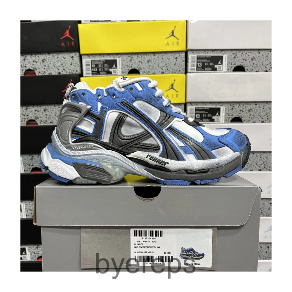 Balenciaga iridescent runner