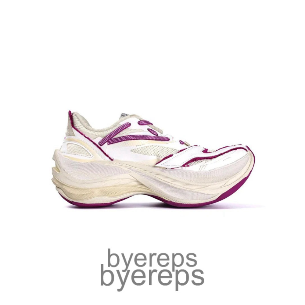 Balenciaga Jet Sneakers Eggshell Strawberry Pink Chunky