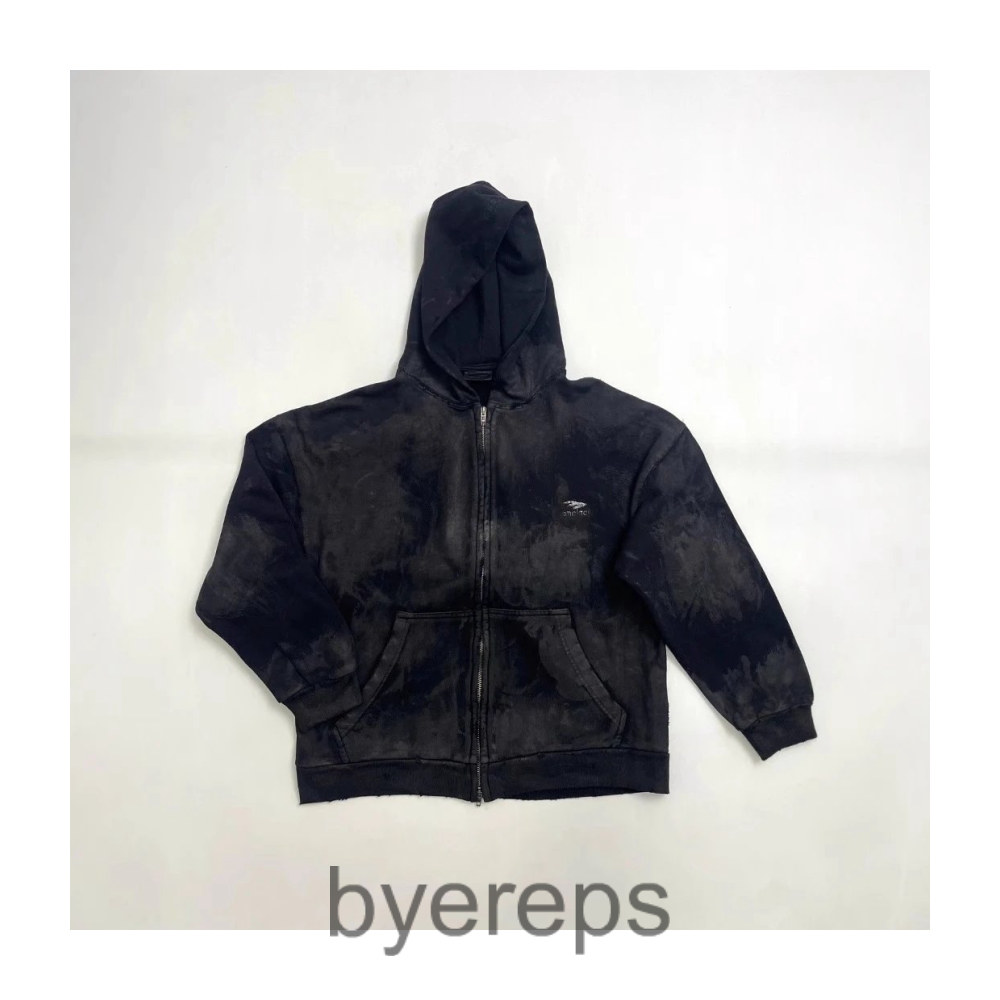 Balenciaga Muddy Zip Up Hoodie — photo 2 of 4