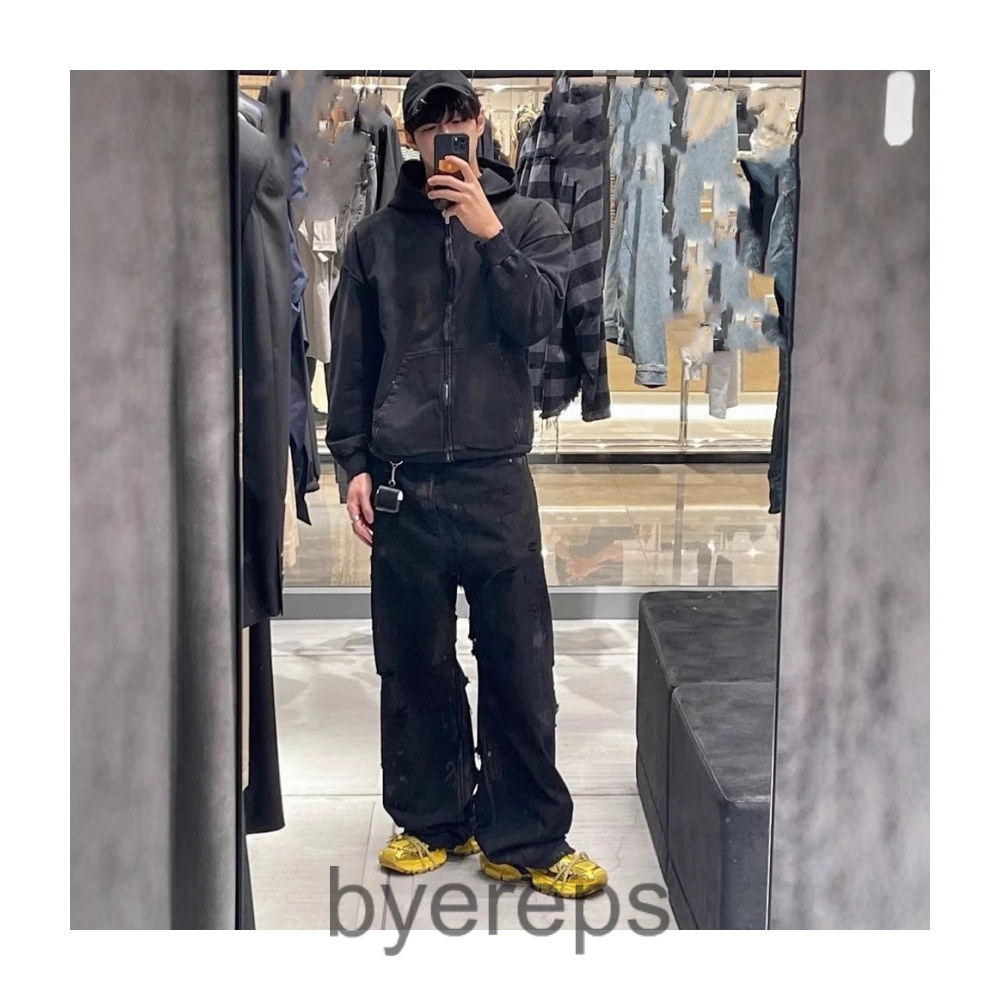 Balenciaga Muddy Zip Up Hoodie — photo 4 of 4