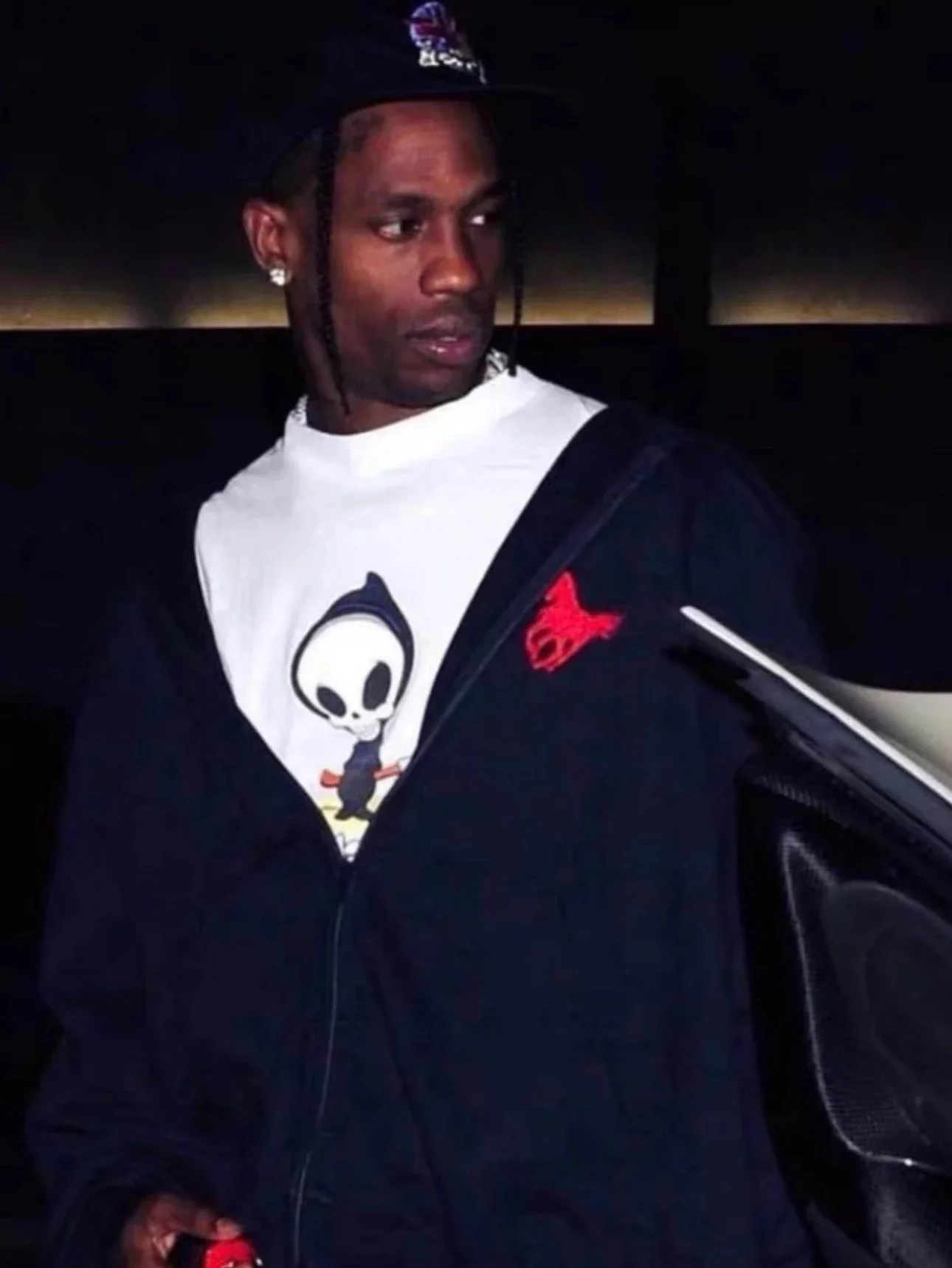 Balenciaga Paris Polo Zip Hoodie