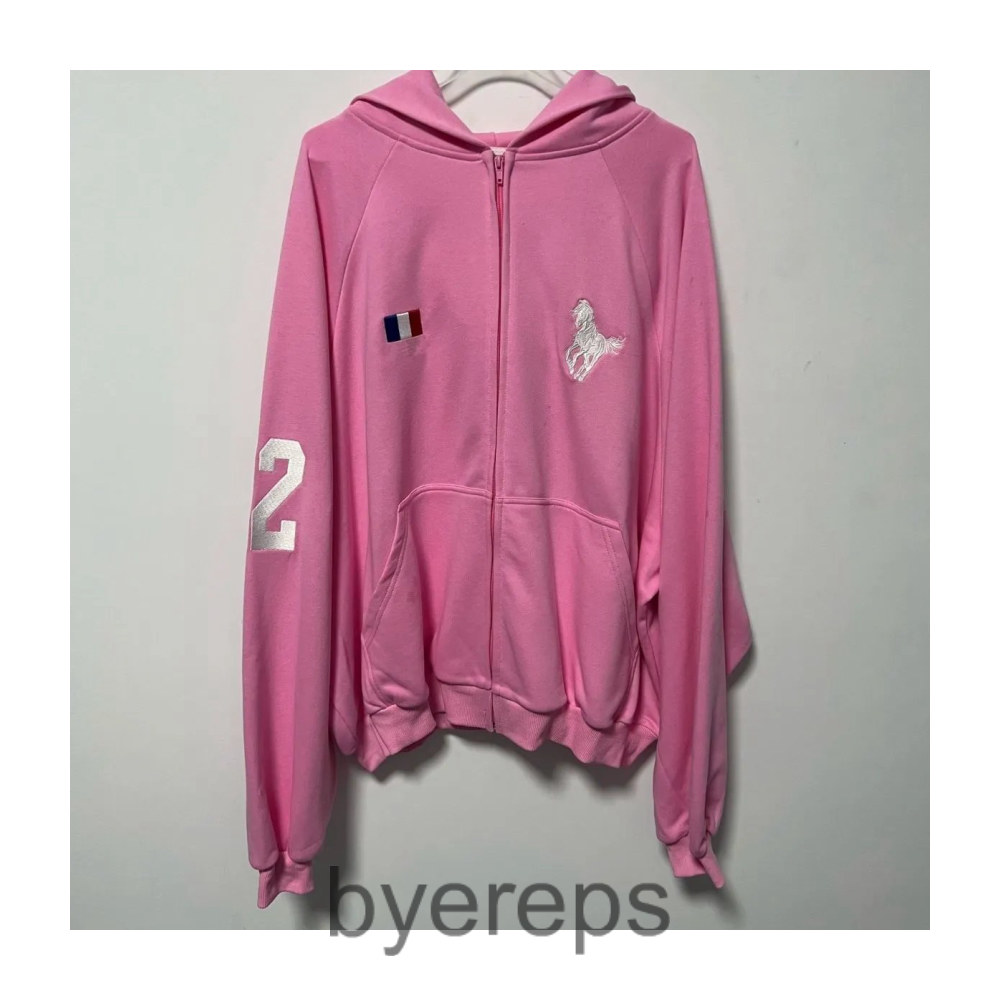 Balenciaga Pink Polo Hoodie — photo 3 of 4