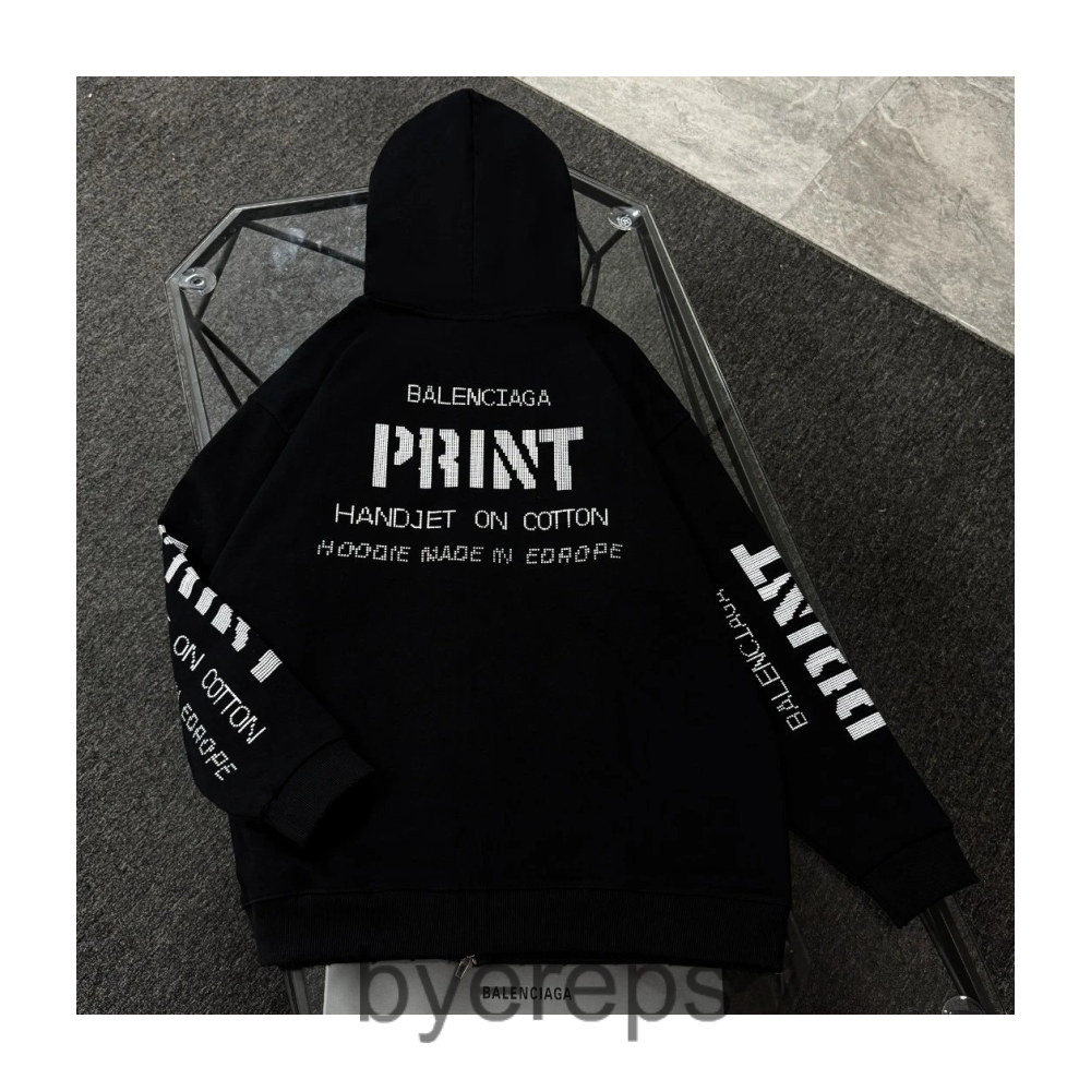 Balenciaga "Print" Zip Up Hoodie — photo 2 of 4