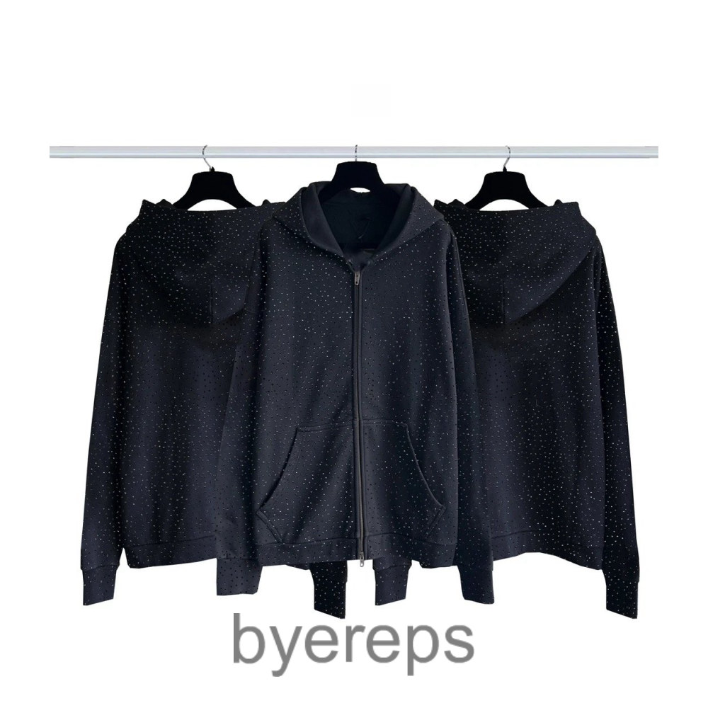 Balenciaga Rhinestone Hoodie — photo 2 of 4